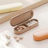 Travel Mini Medicine Box: Light-Proof, Portable Pill Storage Compartment
