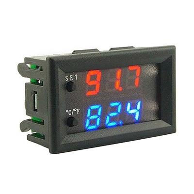 Digital LCD Display Temperaturregler Sensor Thermostat MHC-1000 DC 220V