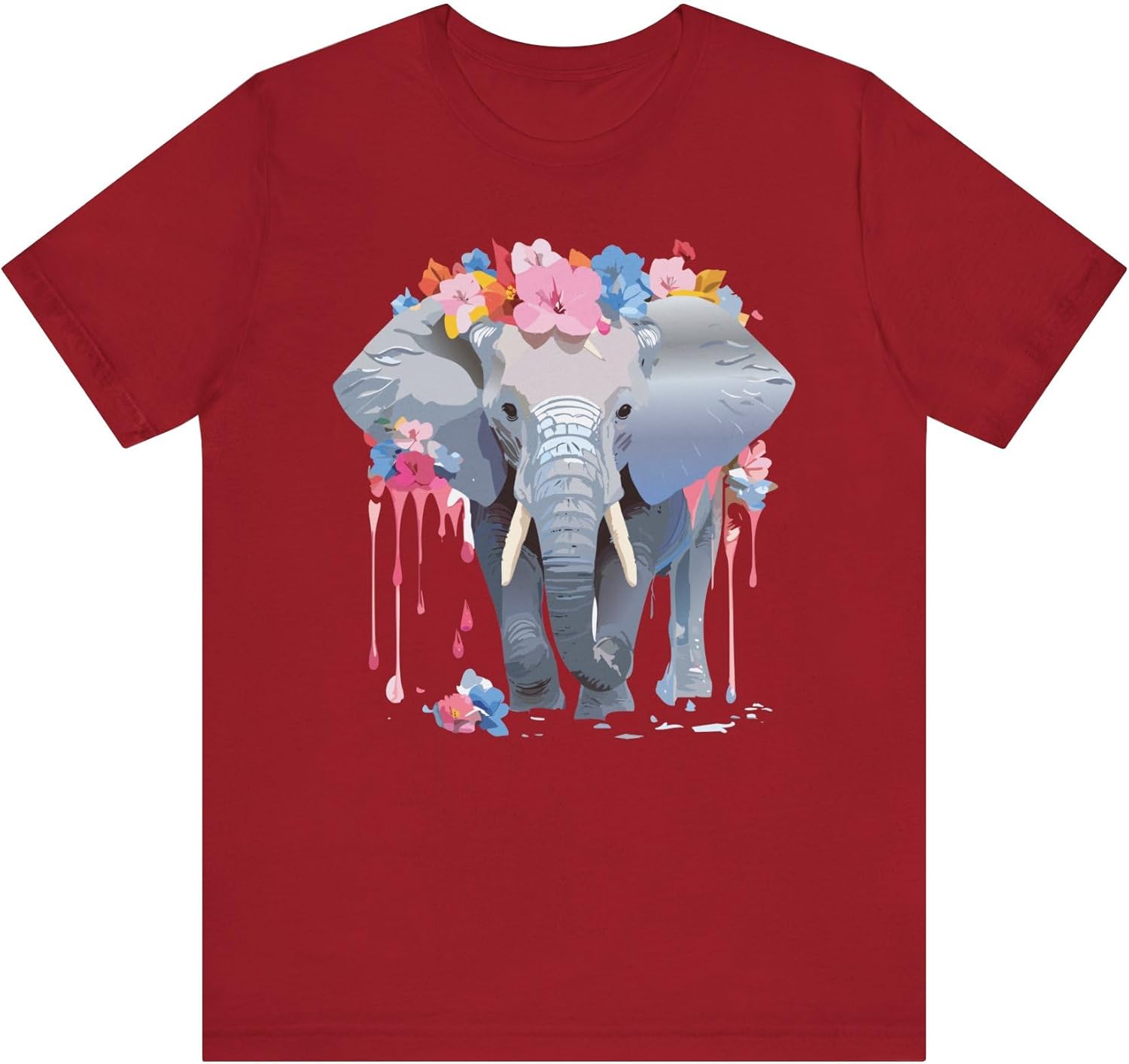 

Elephant Graphic Design Tee, Elephant Shirt, Vintage Tees, Art Design T-Shirt, Animal Graphic Tee, Animal Shirts 8 5XL різнокольоровий