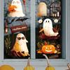 Cute Pumpkin Static Cling Window Stickers-Halloween Decorations,Festive Holiday Decorations,Office Decorators Cute glass sticker