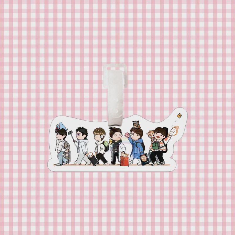 Wang Zhengliang Backpack Pendant & Luggage Tag Keyring - Re-employment Boy Band 0713