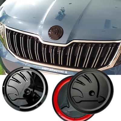 2025 Naujas ABS Automobilio Priekinio Variklio Dangčio Logotipas SKODA Superb Karoq Kamiq Octavia Rapid Spaceback Rapid Kodiaq Emblema Lipdukas Decal Ac