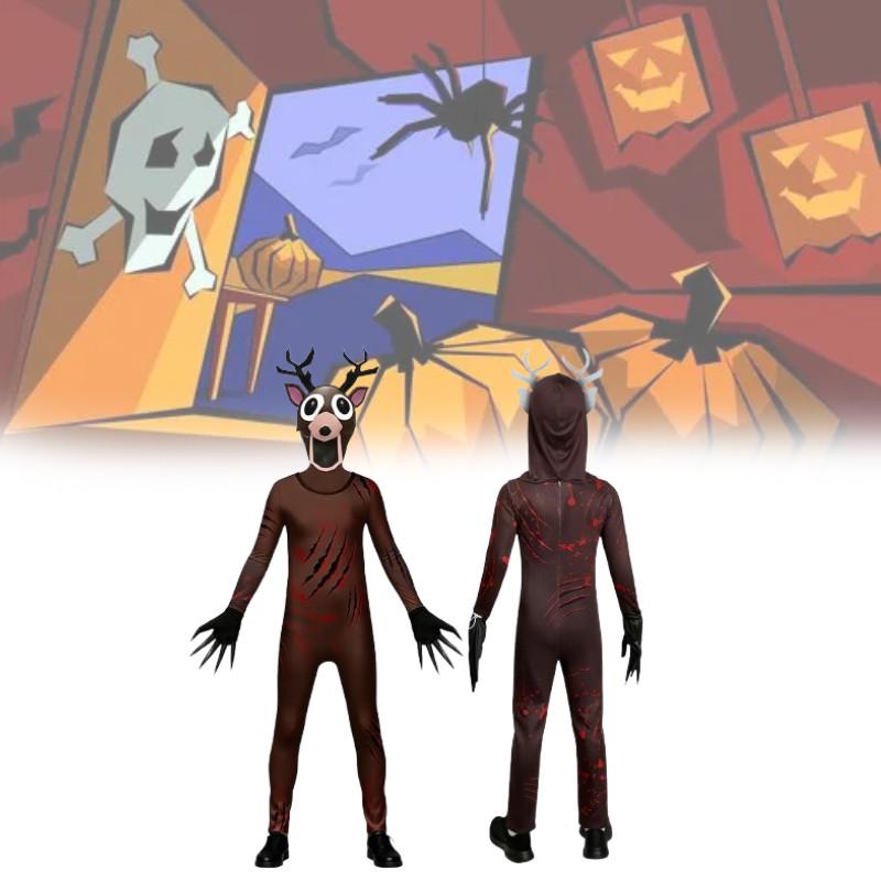 99 nocí v lese Kostým sobíka na Halloween pro dospělé z polyesterové látky pro cosplay a party akce