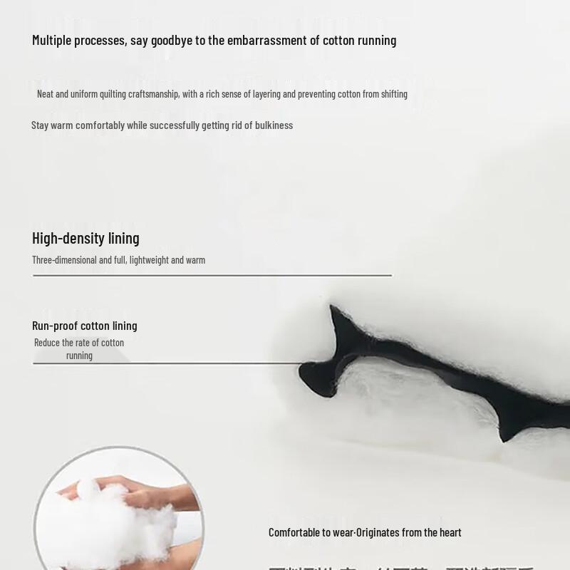 Qingye Men's Winter Cotton Vest