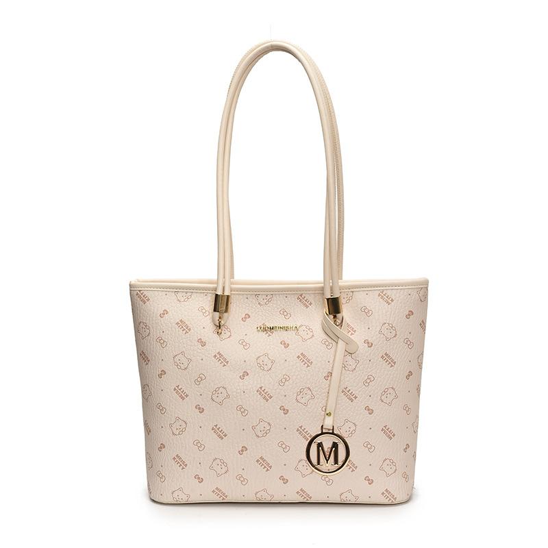 Premium sense large-capacity bag women's 2025 new popular fashion light luxury niche shoulder bag commuter tote bag