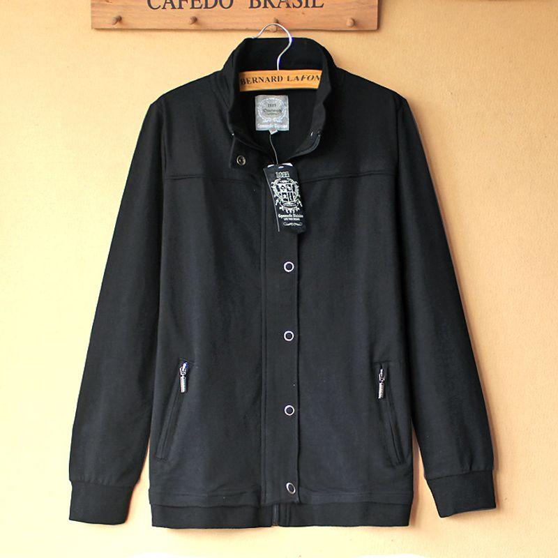 

Extra Large Breathable Thin Cotton Outdoor Casual Sweatshirt Black 36