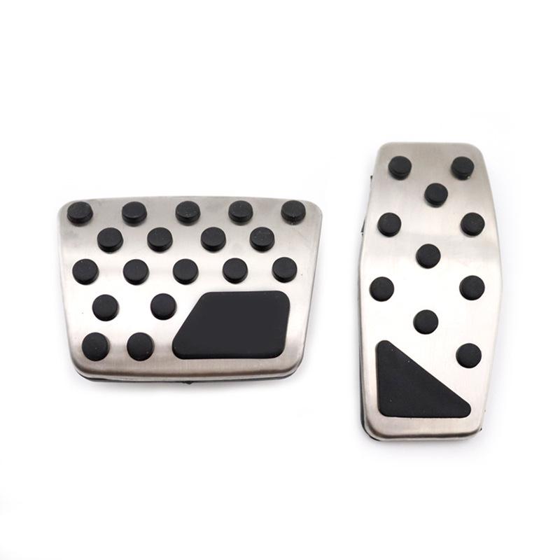 Non-Slip Decorative Pedal Set for Jeep Renegade - Throttle, Brake, and Rest Area Modifications