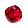 Burmese NATURAL Red Ruby 19 Ct Square Cushion Cut Loose Gemstone
