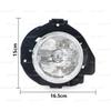 Car Front Bumper Fog Lamp Fog Lights With Bulbs For Mitsubishi Pajero IO Montero Pinin For Shogun Mini