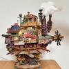 Prévente Château Errante Haut 3D Steam Trek Assemblage Bois Puzzle Haute Difficulté Boîte à Musique Décompresser Cadeau Modèle Cadeau Cadeau Bricolage