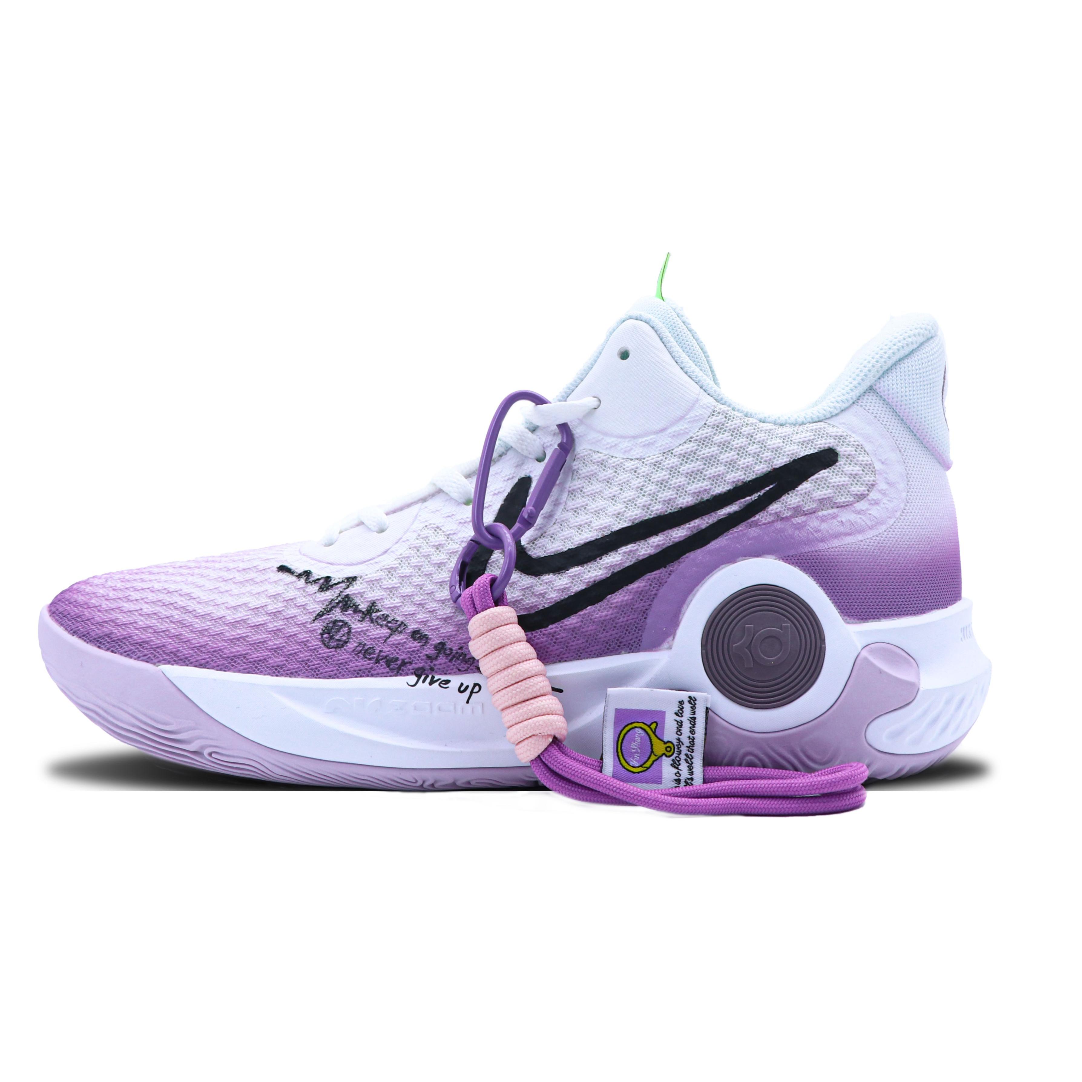 

Nike Trey 5 Cushioning Slip Resistant Abrasion Resistant Mid top Basketball Shoes Unisex Purple DJ6922-100(Team147-) 47.5