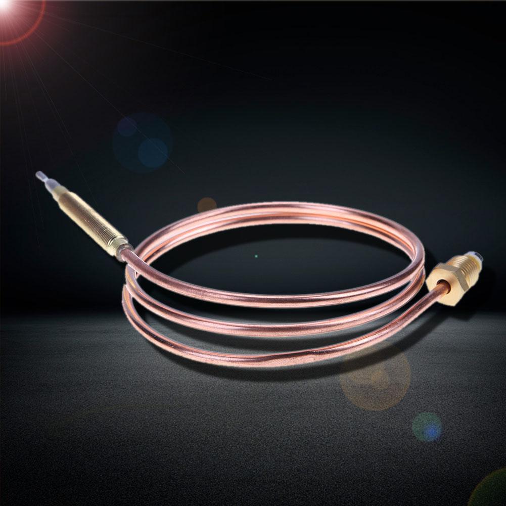 1-5 pz Valvola Termocoppia Universale a Gas 60/120cm Sostituzione Termocoppia per Camino per Scaldabagno, Bollitore da Tè con 5 Parti Fisse