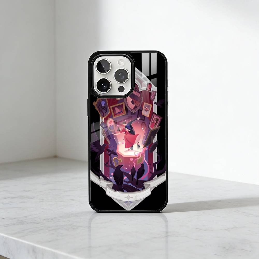The Cards Of L-Lunar Arcanum Phone Case For iPhone17,16,15,14,13 Plus,Pro Max Magnetic For Magsafe Wireless Charging