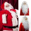 Party Santa Claus Wig Beard White Christmas Cosplay Props Cute Santa Claus Wig Set  Unisex