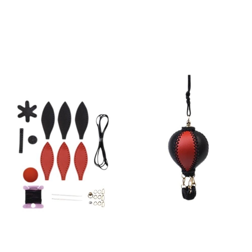Hot Air Balloon Car Key Ring Versatile Keychain Lanyard Mini Keychain DIY Keychain  Bag Charms