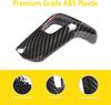 For Land Rover Defender 90 110 2020-2025 ABS Carbon Fiber Car Shift Head Protective Cover Decorative Accessories