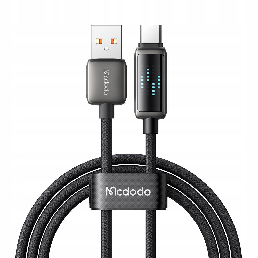 Mcdodo Usb-C Fast Charging Cable For Samsung Xiaomi Type C 6A 100W 1M Led