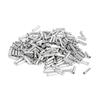 100 Pcs Bike Cable End Caps Aluminum Alloy Cable End Crimps Brake Cable End Tip