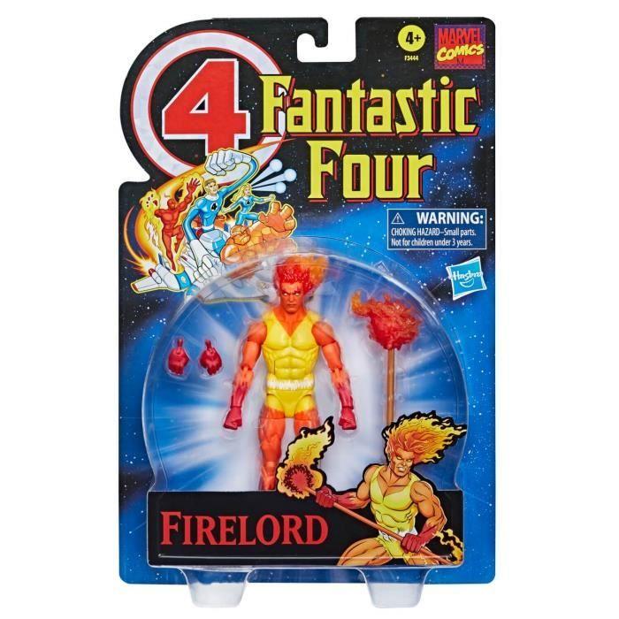 Figura firelord los 4 fantasticos marvel comics serie legends