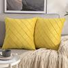 Color Plaid Throw Pillowcase, For Living Room Bedroom Sofa, No Pillow Insert