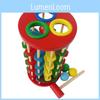 Wooden Childrens Knock Ball Drop Tower With Interactive Design For Early Learning