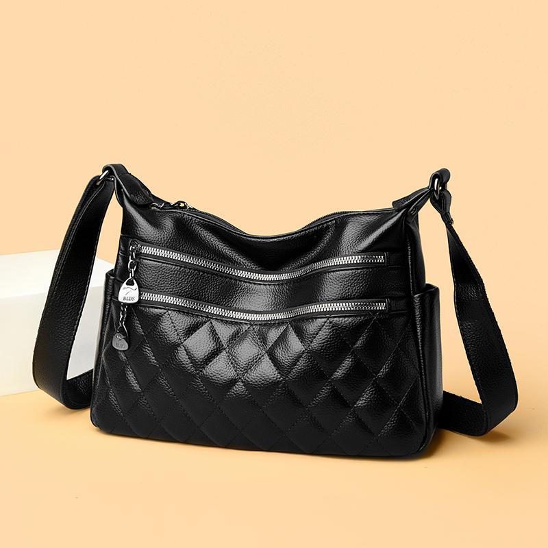 New Fashionable Women's Shoulder Bag with Diamond Pattern Quilted Crossbody Bag Suitable for Daily Use, Shopping, Commuting, Etc