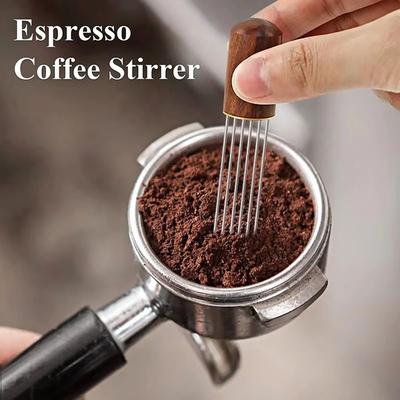 1 Stück Espresso-Mixer 6-Nadel-Verteiler WDT-Werkzeug Café-Rührer Barista-Zubehör
