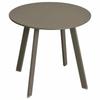 Saona Garden Table 50Cm Gray-Brown Steel Round