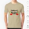 Happiness Is My Mother Cooking , Mom’s Food Cooking Quote T Shirt Cotton Men Women DIY Print Dimsum Food Delicious Street Food
