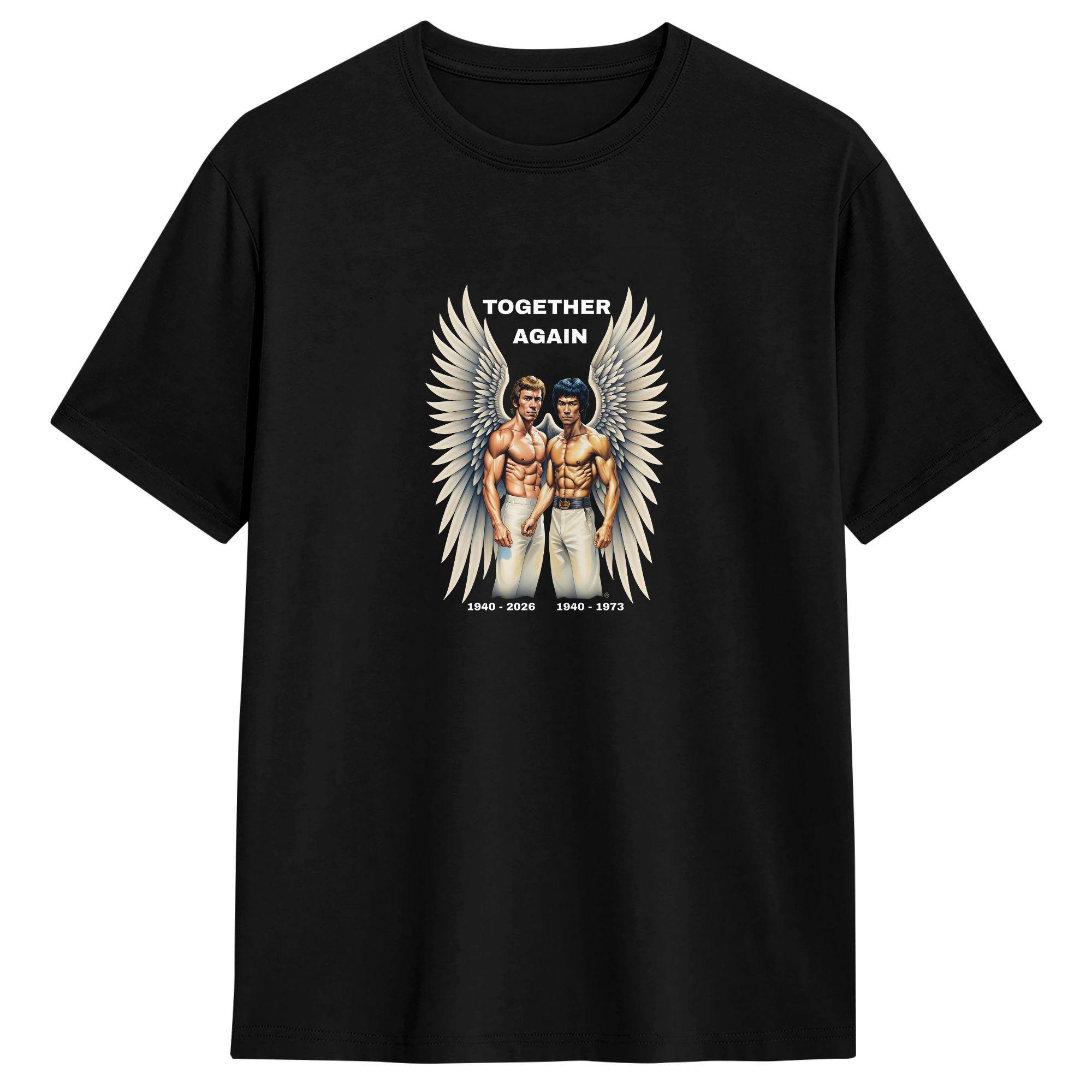 Unisex Women TShirt Chuck Norris T Shirts Harajuku Beach Tee Shirt Y2K Basic Cotton Tops Plus Size S