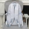 New schoolbag female Japanese ins cute dopamine contrasting color college style primary and secondary school students multi-compartment backpack