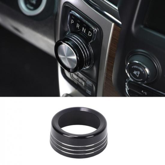 Ovladač řazení knoflík ozdobný kryt pro Dodge Ram Durango 13-17 Černé příslušenství