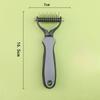 Pet Hair Removal Comb, Knot-open Thin Comb Brush, Double-sided Knot-open Comb, Dog Comb, Grooming and Shaving Cat and Dog Comb
