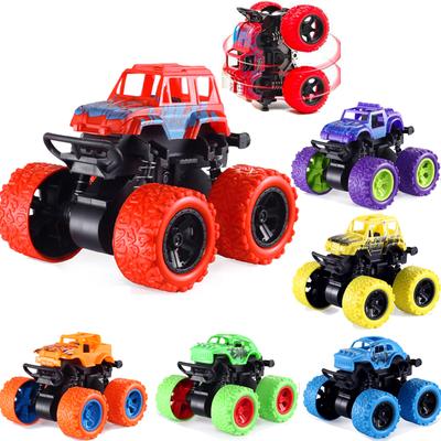 Hračky Auto Monster Truck Vozidlo s náhonem na všechna čtyři kola Kaskadérské vyklápěcí auto Setrvačnost Auto hračka Dinosaurus stáhnou děti Toy Boy Dívka Dárek