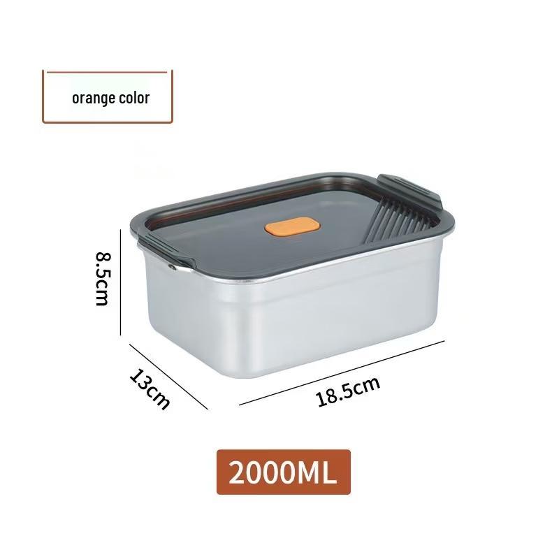 Cmaos 316 Stainless Steel Food Storage Container Set