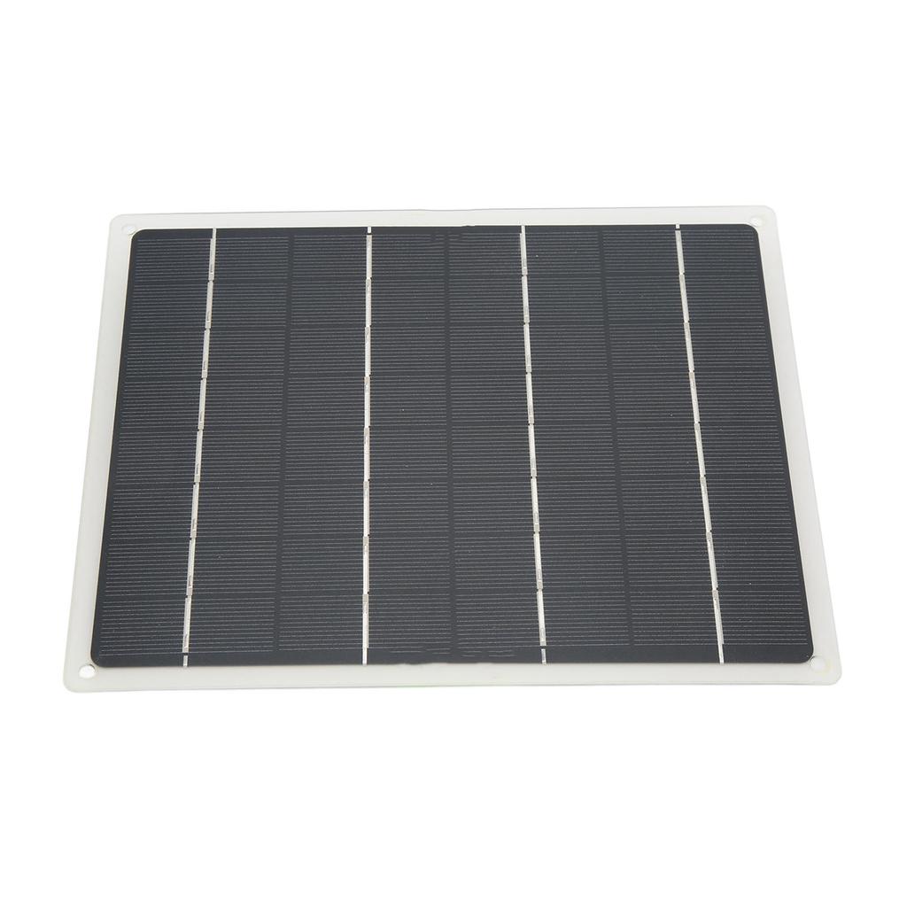 10W Solar Panel Portable Solar Battery Charger RV Accessories with Dual USB Port for Car