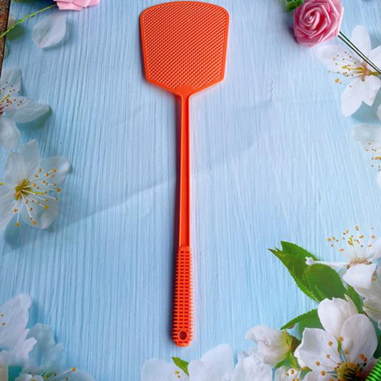 2 Stück Fliegenklatschen, verdickter langer Griff, flexibel, hohe Zähigkeit, hohles Netz, breiter Kopf, rissfest, für den Innen- und Außenbereich, Werkzeug zur Insekten- und Mückenbekämpfung