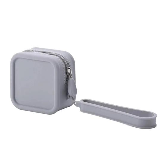 

Charger Protective Case Silicone Full-Body Dust-proof Case Impact-resistant Charger Protector for 140W Laptop Charger Small серый