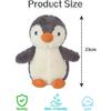 Jucarie Plush Penguin Toy 23cm Soft Fluffy Stuffed Animal Cuddly Hugging Doll Gift for Kids Boys Girls