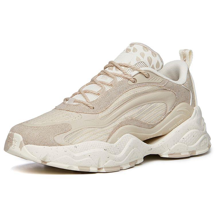 Anta Millennium 4.0 Tea Culture Retro Low-Top Sports Casual Shoes Men Sneakers Light-Smoke-Gray 112228890-6