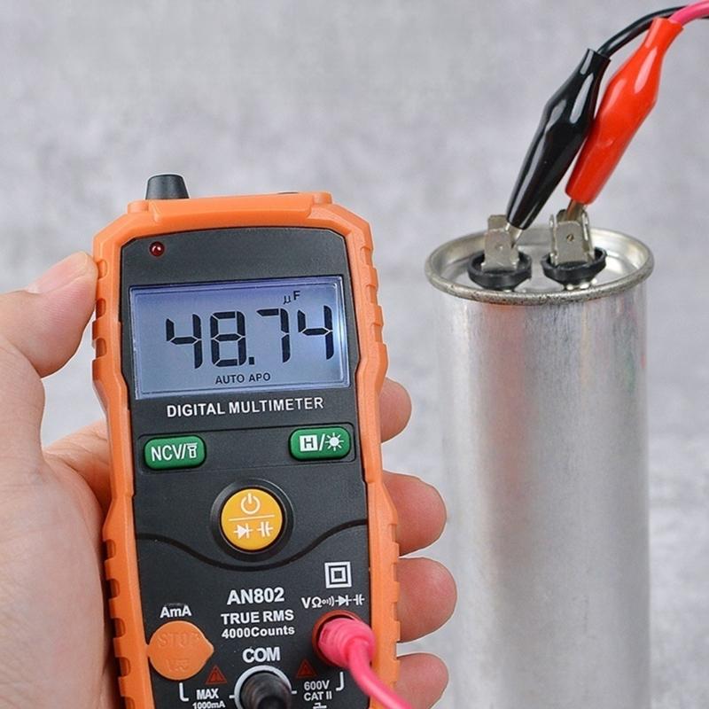 Multifunction Digital Multimete True RMS Handheld High Precisions Tester NCV Votage Current Resistance
