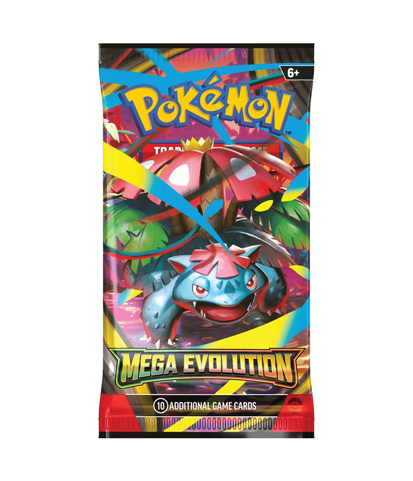 Sada karet Pokemon TCG: Mega Evoluce - Booster Pack (1 balení)