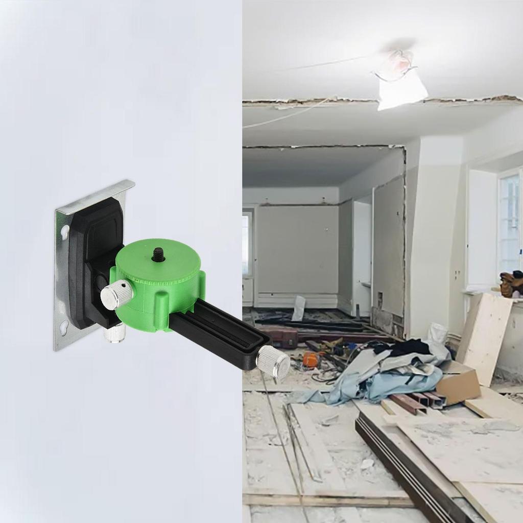 160*100*60mm Wall Mounted Bracket Adjustable Black Green Hanging Bracket