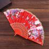 Wedding Party Chinese Style Art Craft Wedding Fan Photo Prop Tool Dance Fan Hand Held Flower Fan