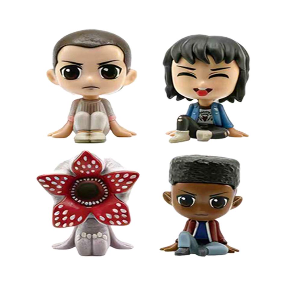 Anime Strangers Figure Jane Ives/Will Byers/Mike Wheeler Action Figure Cosplay Vinyl ornament Figures Toy Christmas gift