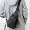 Multi-functional Nylon Crossbody Bag Square Phone Pouch Bag Fashion Men Chest Bag  Female
