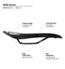 Selle San Marco Aspide Dynamic Wide Bicycle Saddle WIDE L2 W 142 X L 277 ASPIDE Dynamic Wide (Size - Mm) / Open-Fit (901MW401)