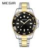 Watch Men'S Steel Belt Watch Luminous Quartz Business Watch 1090