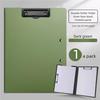 1pc A4 File Folders, Documents Organizer, Clipboard With Cover, Paper Folder For Business & School, Stationery & Office Supplies