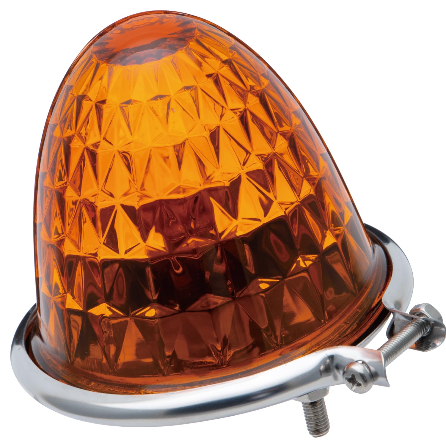 

Jet Inoue 631738 Stainless Steel Glass Lens G Shaped Bath Marker Lamp Amber оранжевый